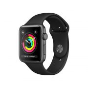 Watch Series 3 (42mm), Space Gray, Surf blue sport loop Watch Series 3 (42mm), Space Gray, Surf blue sport loop