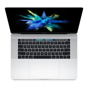 MacBook Pro 15" Touch Bar Mid 2017 (Intel Quad-Core i7 2.8 GHz 16 GB RAM 1 TB SSD), Silver, Intel Quad-Core i7 2.8 GHz, 16 GB RAM, 1 TB SSD