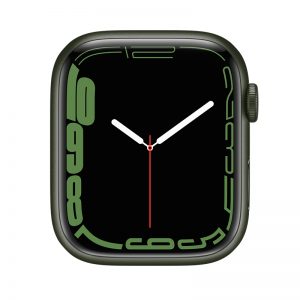 Watch Series 7 Aluminum (41mm), Green, Clover Sport Band 