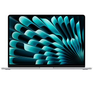 MacBook Air 15" M3 2024 (Apple M3 8-Core 16 GB RAM 256 GB SSD), Silver, Apple M3 8-Core, 16 GB RAM, 256 GB SSD