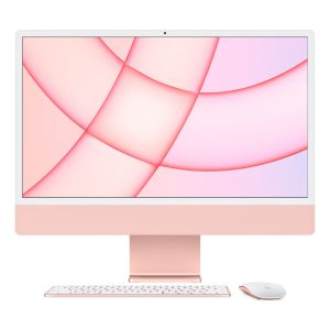 iMac 24" M1 2021 (Apple M1 8-Core 8 GB RAM 256 GB SSD 7-Core), Pink, Apple M1 8-Core, 8 GB RAM, 256 GB SSD, 7-Core